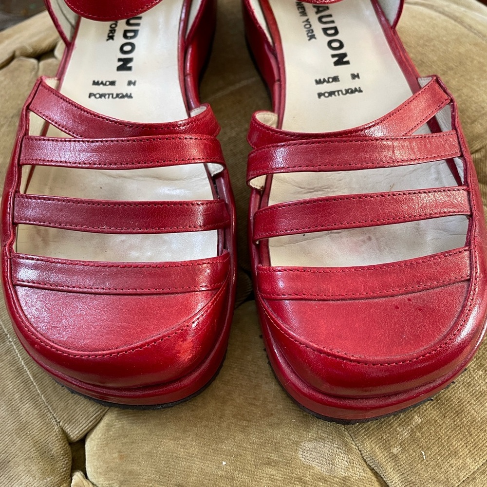 Giraudon red shoes, size 39 - Picture 3 of 6